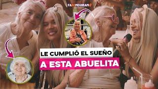 KAROL G LE CUMPLIÓ EL SUEÑO A ESTA ABUELITA.