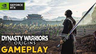 DYNASTY WARRIORS ORIGINS Gameplay Demo 38 Minutes 4K