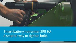 Smart High Torque Battery Nutrunner (SRBHA)  | Atlas Copco Bolting Solutions