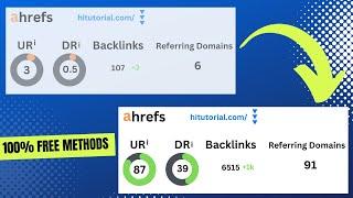 get High-Quality DoFollow Backlinks for Free - 100% instant approval