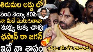 Pawan Kalyan Very Aggressive Warning To Ys Jagan Over Tirumala Laddu Issue | Telugu Cinema Brother