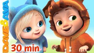  One Potato, Two Potatoes and More Nursery Rhymes | Brush Your Teeth | Baby Songs by Dave and Ava 