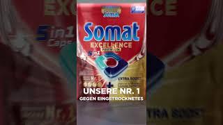 Keine Zeit für schmutziges Geschirr? So what? Somat Excellence Premium 5in1 Caps