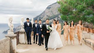 Villa Cimbrone Luxury Destination Wedding l Ravello Italy l Paulina Yeh Events