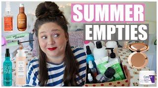 Summer Empties! FULL in depth reviews on products I've used up & would I re-purchase!? August 2024