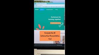 Curipod: An AI Interactive Presentation Tool