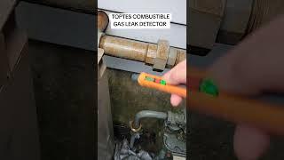 This Toptes Combustible Gas Leak Detector brings peace of mind! #toptes #gas #tools #test #testpen