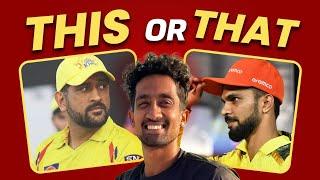 "Ruturaj Gaikwad OR Shubman Gill" THIS OR THAT ft. Sai Kishore | Gujarat Titans OR CSK