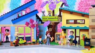 Olly & Paisley's Family Houses complete set build | LEGO Friends