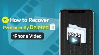 How to recover deleted videos from iphone with or without backup