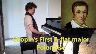 Nikolay Khozyainov plays Chopin Polonaise in A flat major, op. posth. |Complete Polonaises|