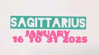 Pwedi Mangyare Kay SAGITTARIUS  sa JANUARY 16 to 31 2025