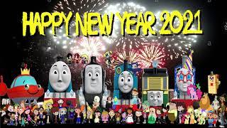 Thomas, Sam and their Friends celebrating New Year 2021 (Last 2020 video and HAPPY NEW YEAR 2021!!)