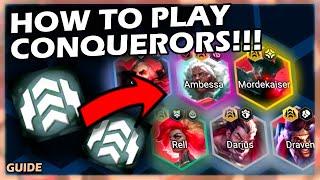 How to Play CONQUERORS!!! - TFT SET 13 Guide