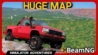 BeamNG JUST GOT BIGGER! - OGC TWO Map Mod