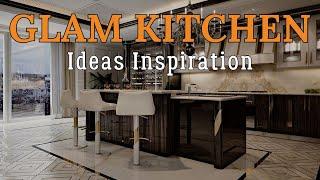 Glam Kitchen Decor Ideas Inspiration for Exquisite Interiors