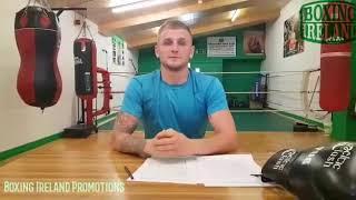 Wexford boxer Dean Walsh talks about turning professional with Boxing Ireland Promotions