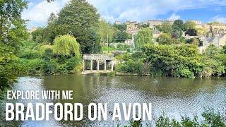 Exploring BRADFORD ON AVON  | Summer 2023 | (Wiltshire) | England