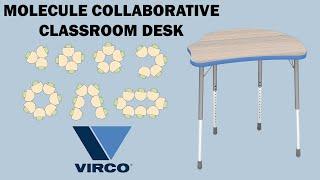 Virco Molecule Series Student Desks | Worthington Direct