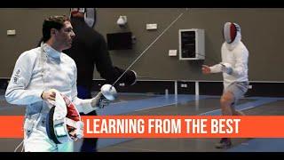 Learning From A Rank 1 Epee Lesson - Grumier Attack Lesson Breakdown