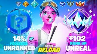UNRANKED To UNREAL Solo Console Speedrun (Fortnite PS5)