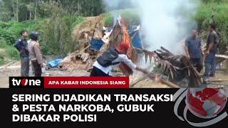 Polisi Bakar Gubuk Sarang Narkoba di Labuhanbatu Utara | AKIS tvOne