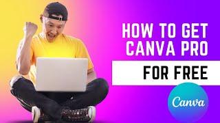 How to get Canva pro for free