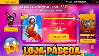LOJA MISTERIOSA DE ABRIL, 2 NOVOS EMOTES, BARBINHA E SKIN GRÁTIS, CALENDARIO SEMANAL, NOVIDADES FF