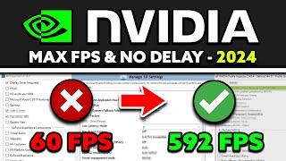 BEST NVIDIA Control Panel Settings For GAMING! (UPDATED 2024)