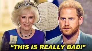 Queen Camilla FINALLY Shares Her Heartbreaking Message to Prince Harry Shocking Everyone!