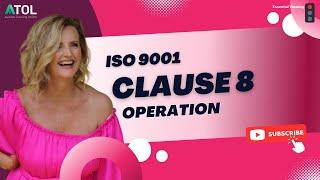 ISO 9001 Clause 8 | Auditor Training Online