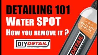 DETAILING 101 WATER SPOT REMOVER