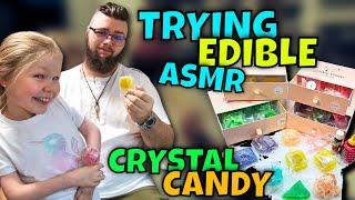 Silky Gem spread - Edible crystal ASMR candy tasting