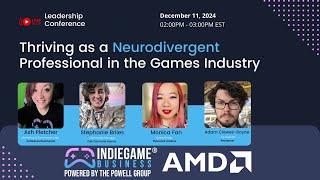 Thriving as a Neurodivergent Professional in the Games Industry