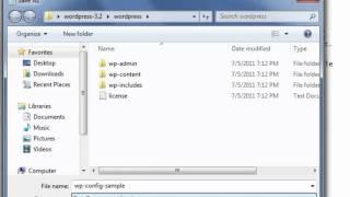 Installing WordPress via FTP (Famous 5-minute Install)