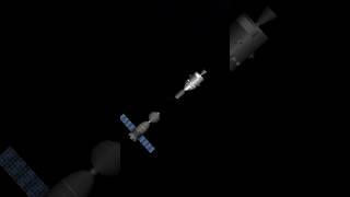 Apollo-Soyuz Test Project in SFS #shorts #spaceflightsimulator
