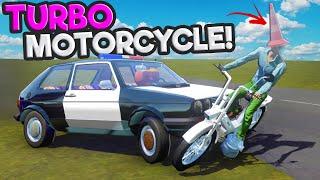 The Police DESTROYED My TURBO MOTORCYCLE in The Long Drive Mods!
