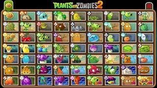 PLANTS VS ZOMBIES 2 | ALL PLANTS ABILITY & POWER UP. All Mastery Level in PvZ2