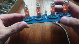 Обзор Газоразрядных часов ин-16 с Китая/nixie clock IN-16