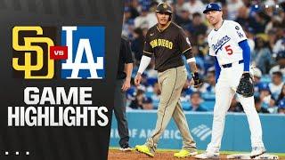 파드리스 vs. 다저스 경기 하이라이트 (2025년 6월 19일) | MLB 하이라이트