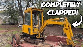 REBUILDING THE CHEAPEST CLAPPED OUT EXCAVATOR I COULD FIND..HOW HARD CAN IT BE?…