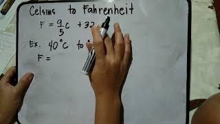 Paano Magconvert ng Fahrenheit to Celsius at Celsius to Fahrenheit