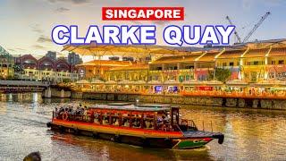 Fully Re-opened Clarke Quay | Awesome Singapore Nightlife Place 