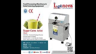 Ganna juice machine with chiller / sugarcane juicer machine / mini sugercane juice machine | Leenova