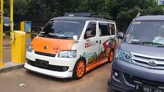 Kopdar daihatsu maxxio senayan Jakarta keren banget ada manuver xenia juga