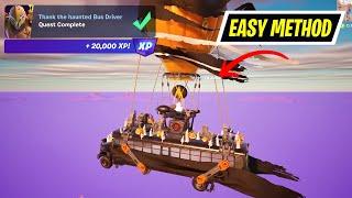 How to EASILY Thank the haunted Bus Driver Fortnite