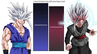 Gohan VS Black Gohan All Forms Power Levels