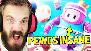 When PewDiePie Plays Fall Guys - FALL GUYS BEST WTF & FUNNY MOMENTS #2