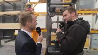 Der Allrounder im Hochhub: Jungheinrich ERC 216zi live @ bauma