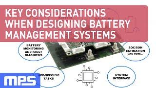 Key Considerations when Designing Battery Management Systems